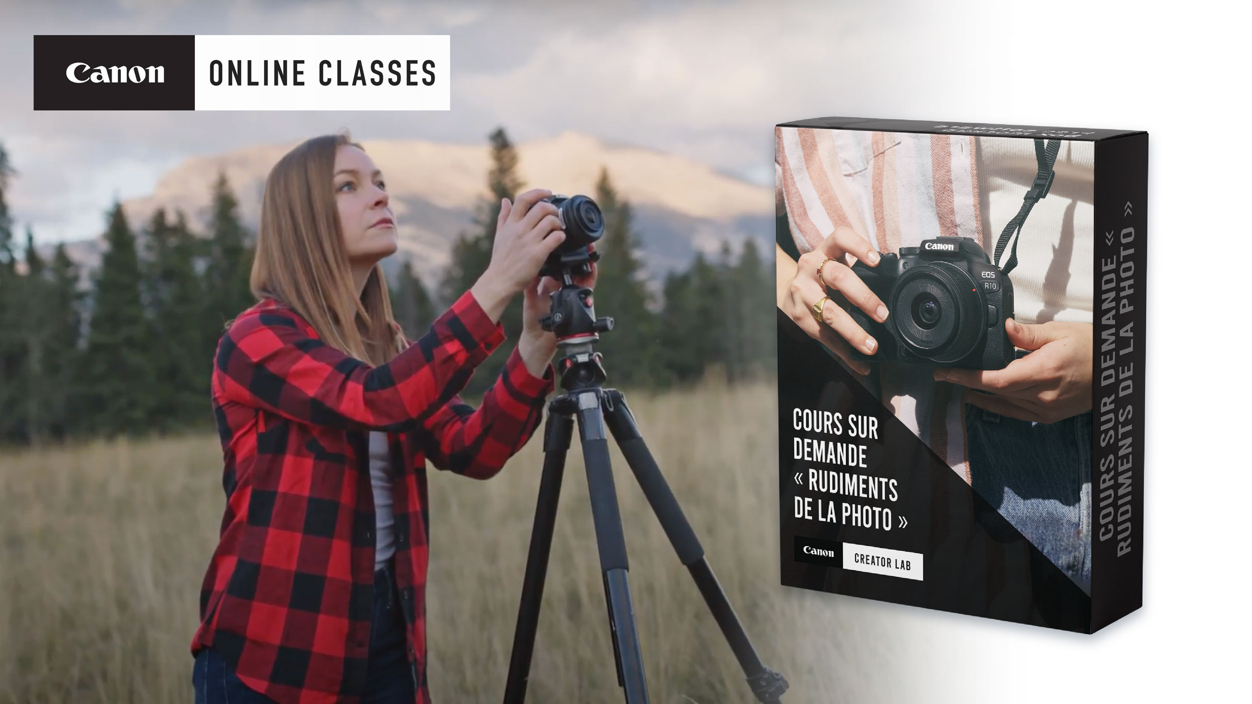 Cours en ligne de Canon en demande sur les fondements de la photographie