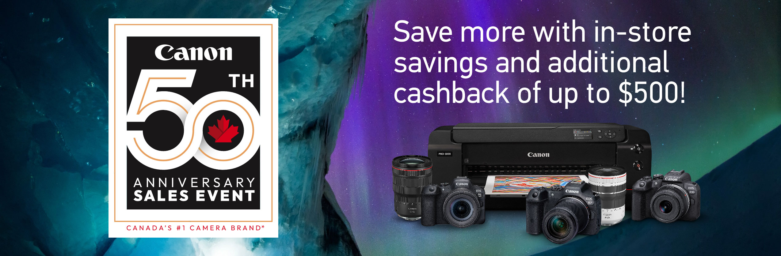 50th anniversary cashback