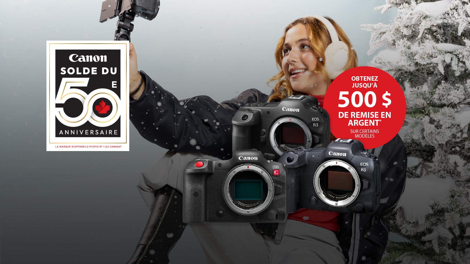 Solde des Fêtes du 50e anniversaire (Nov Cashback)