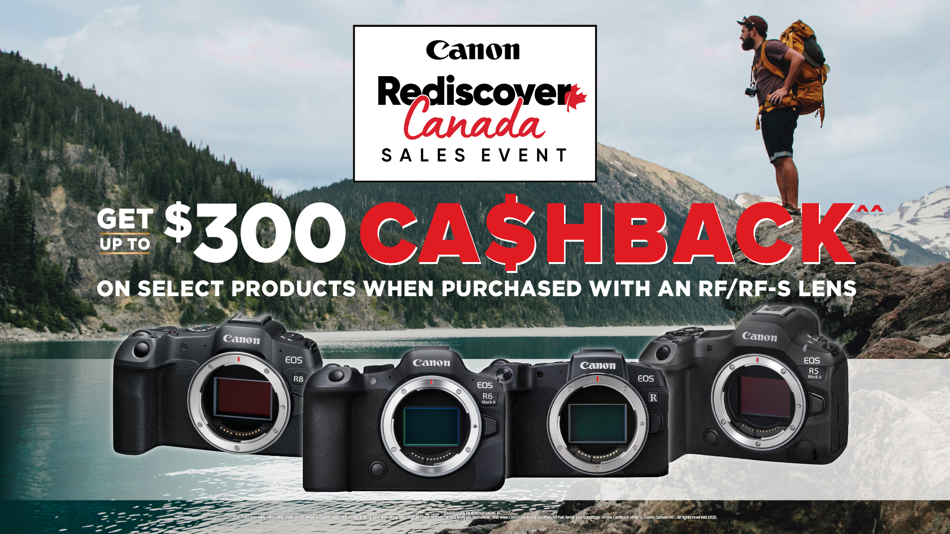 Rediscover Canada Cashback Event