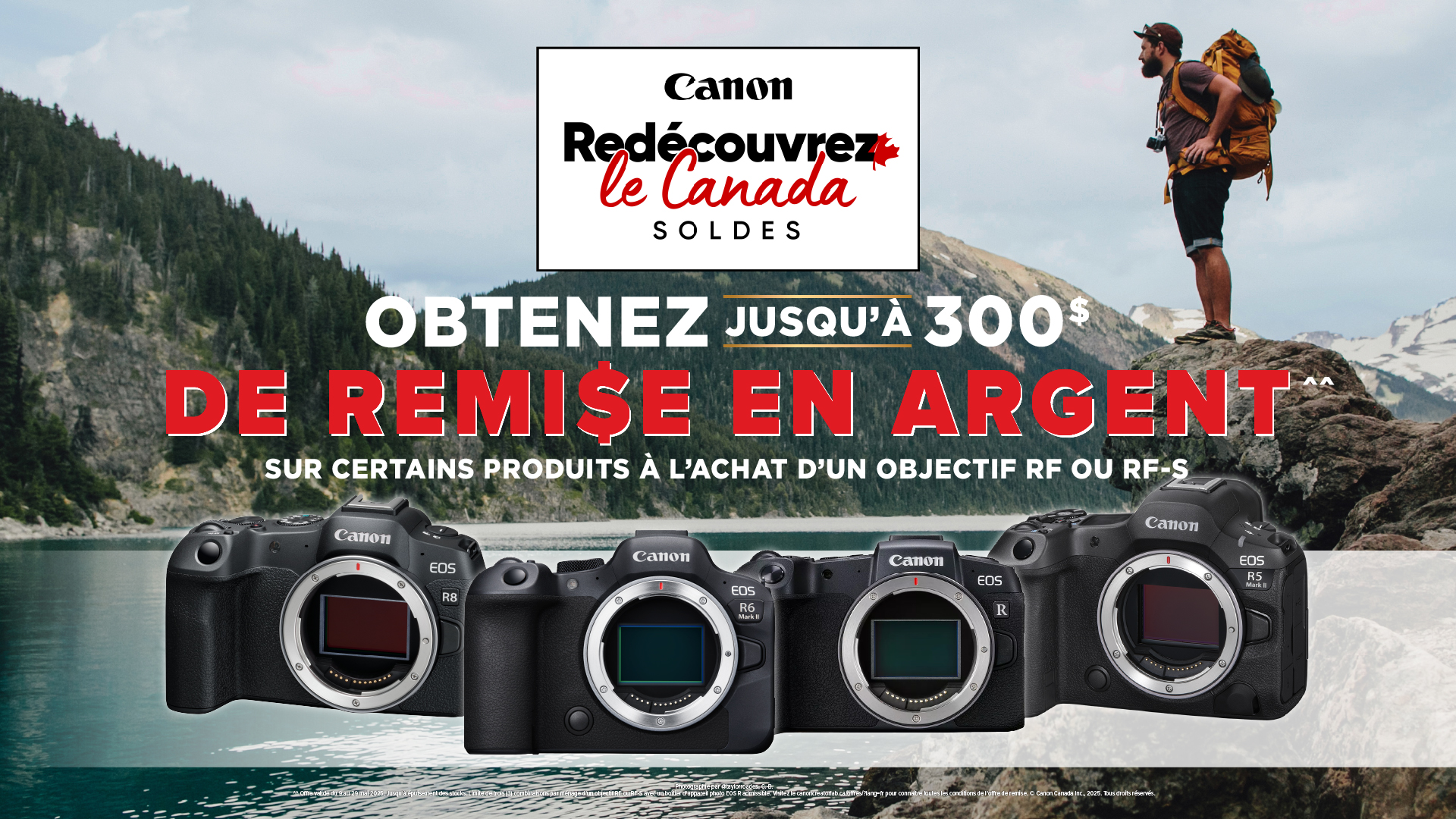 Événement de remise en argent Redécouvrez le Canada