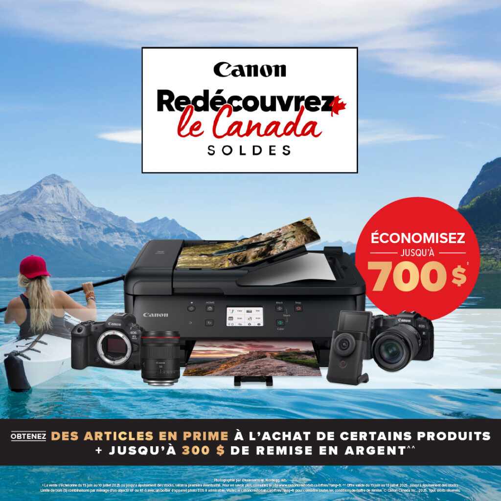 Événement de vente Redécouvrez le Canada : obtenez des articles bonus sur des produits sélectionnés et jusqu'à 300 $ de remboursement. Économisez jusqu'à 700 $.