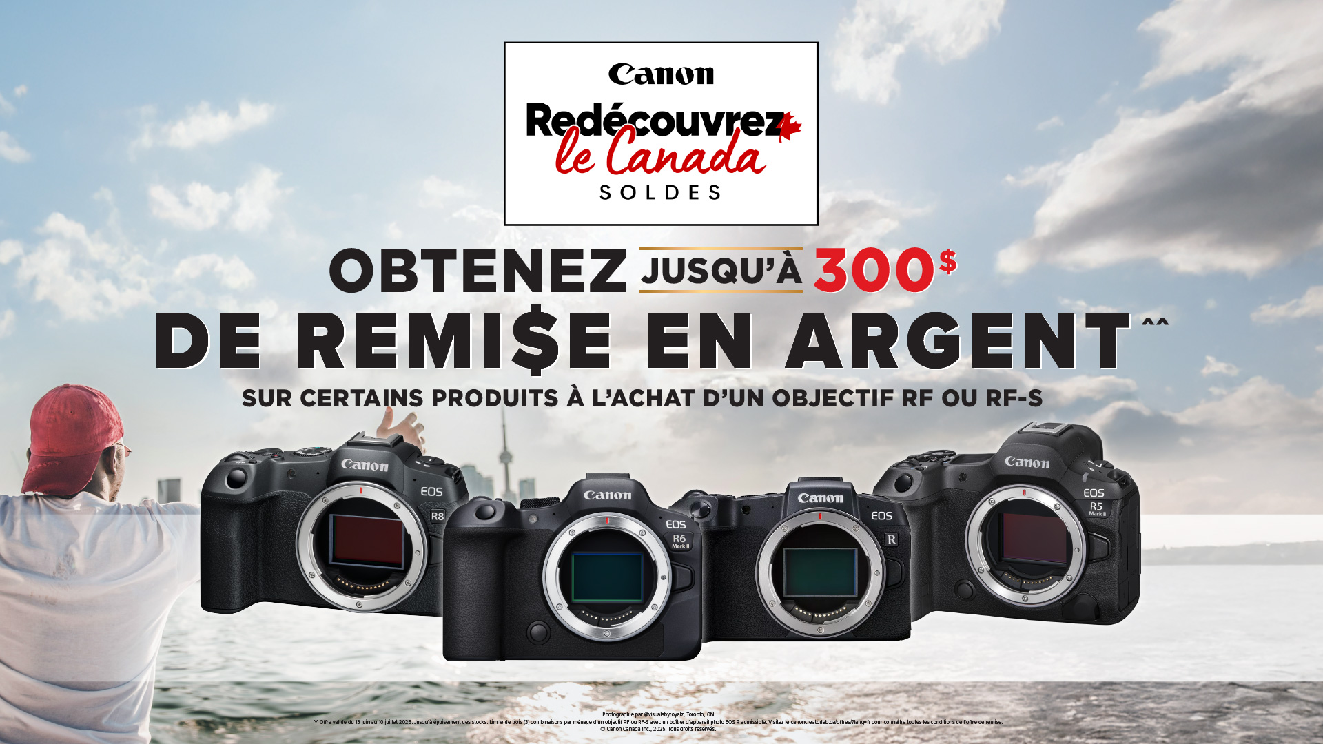 Événement de remise en argent Redécouvrez le Canada 