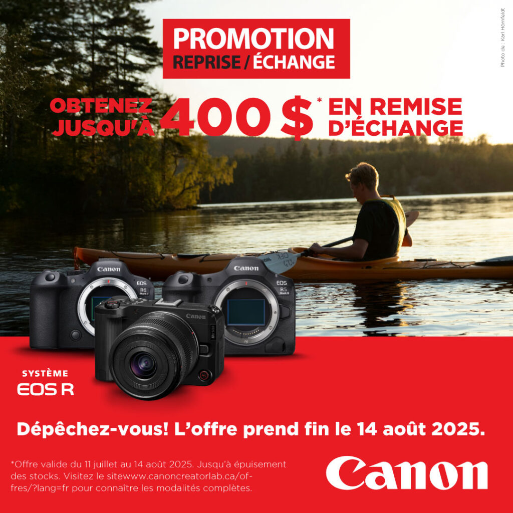 Reprise é Echange obtenez jusquà 400 $ en remise d`echange lòffre prend fin le 14 aout 2025