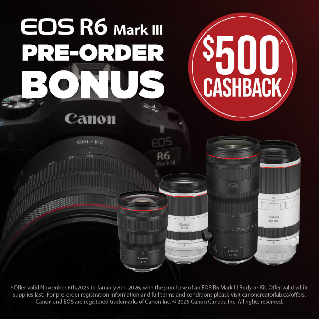 EOS R6 Mark III Pre-Order Bonus