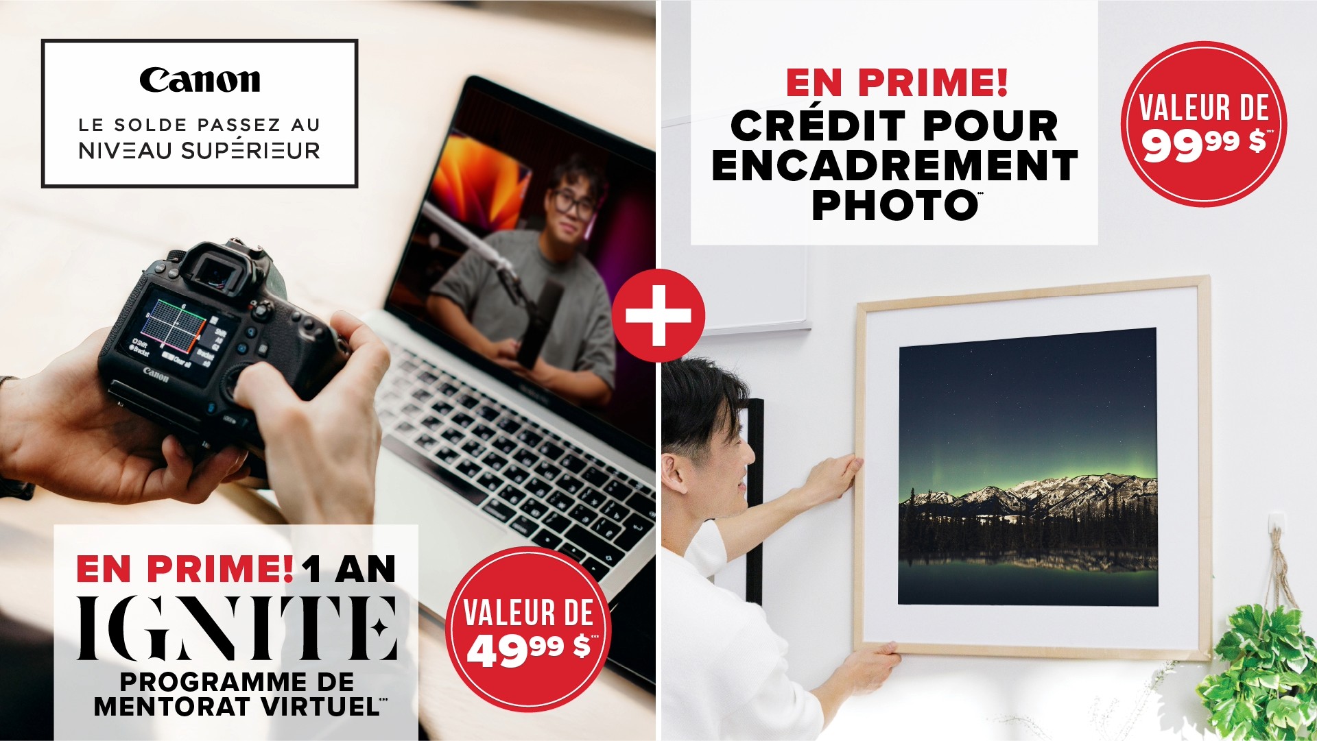 Le solde passez au niveau supérieur – primes spéciales