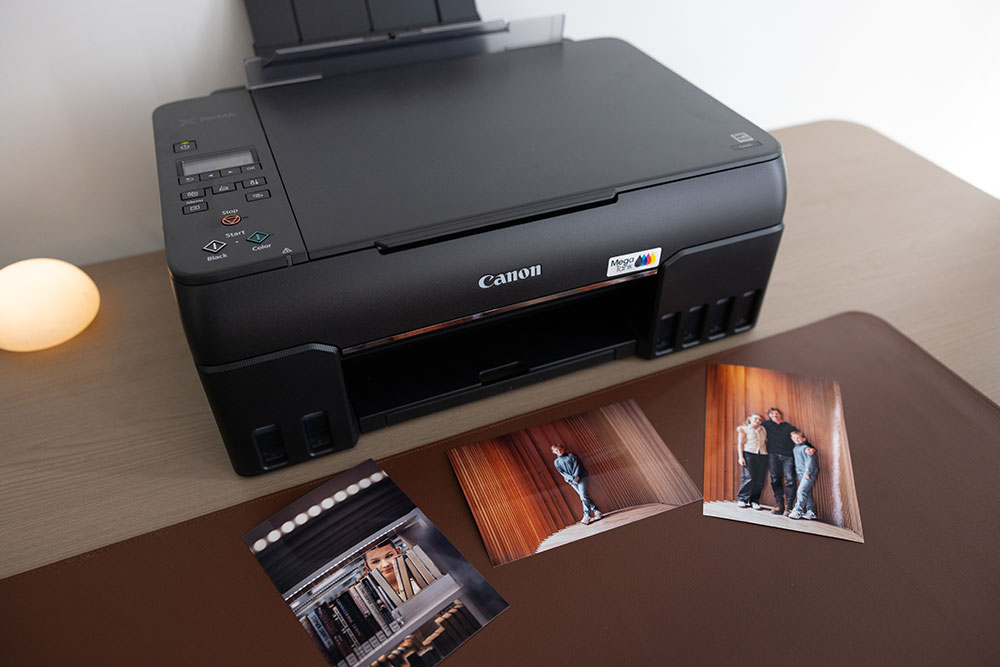 Canon G3270 printing family pictures